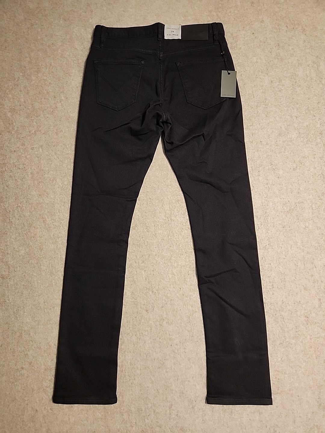NWT $248 John Varvatos Black Weft Jeans Sz 29×33 J701 regular J701 RX88AYTRR