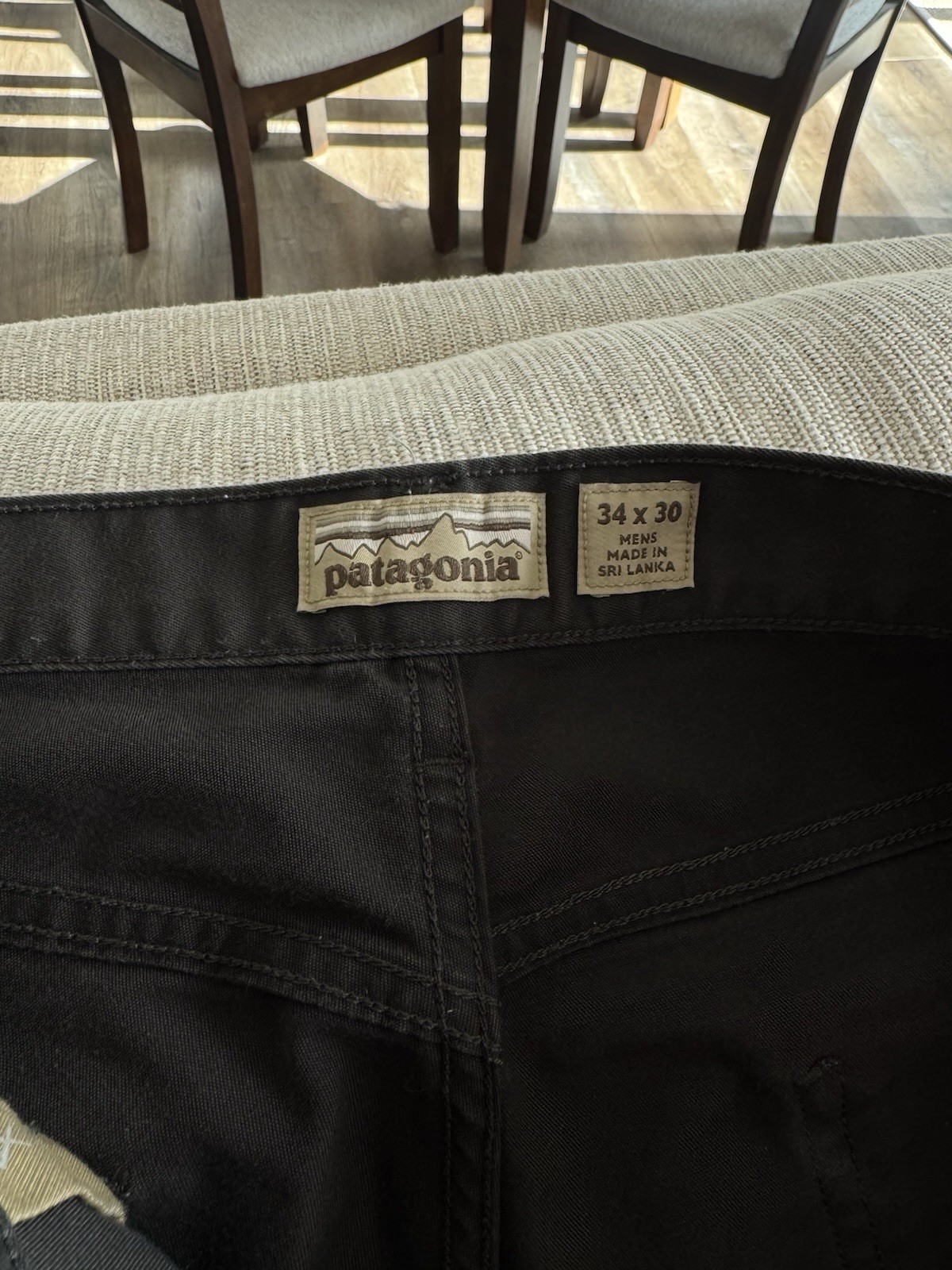 Patagonia Men’s Performance Twill Jeans 34×30