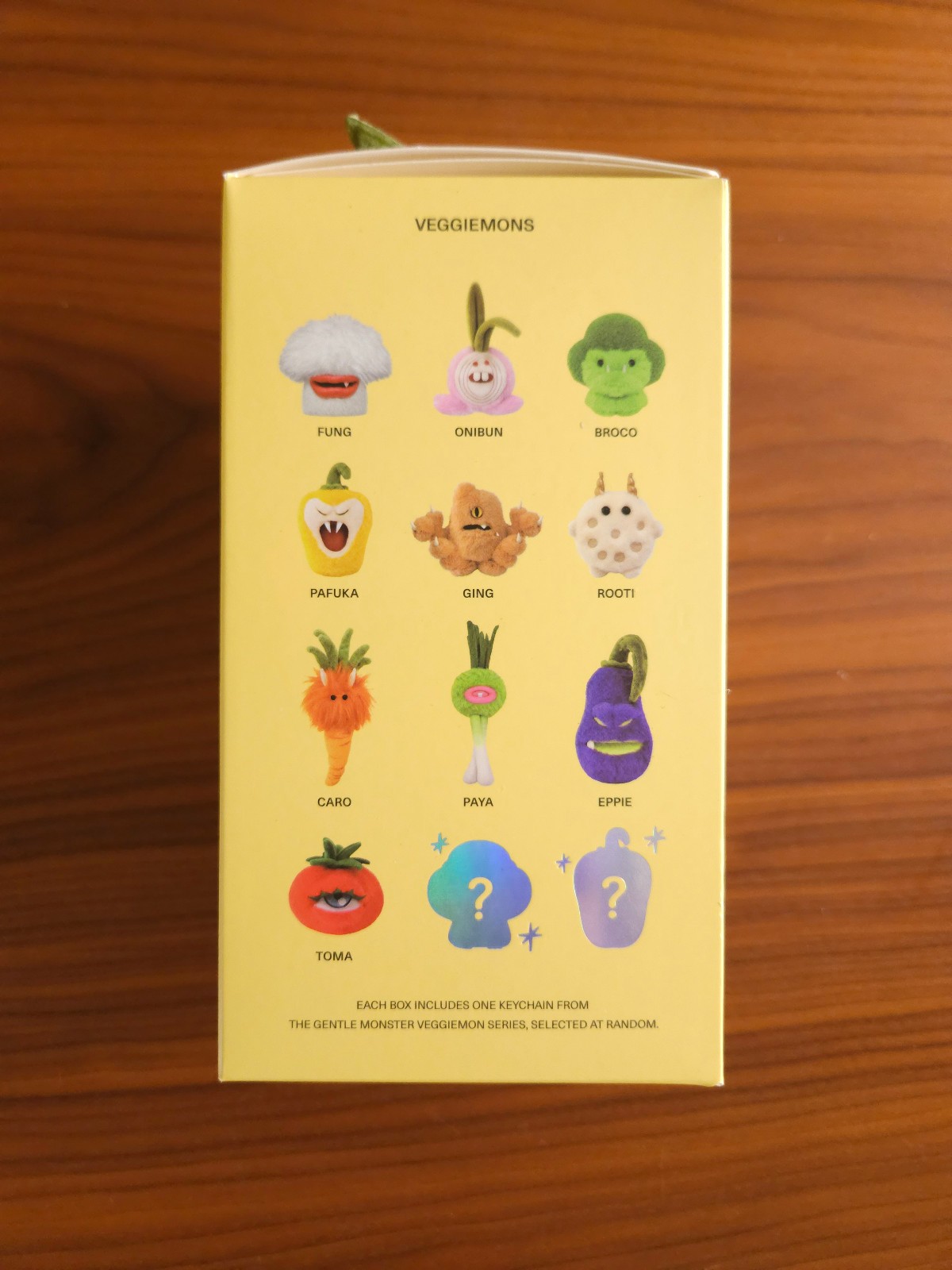 Gentle Monster Veggiemons Blind Box NEW UNOPENED 2026