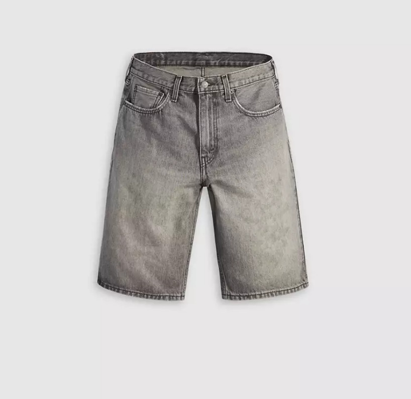 Levi’s 469 Loose 12″ Length Men’s Shorts A Look Back – Grey NWT SALE