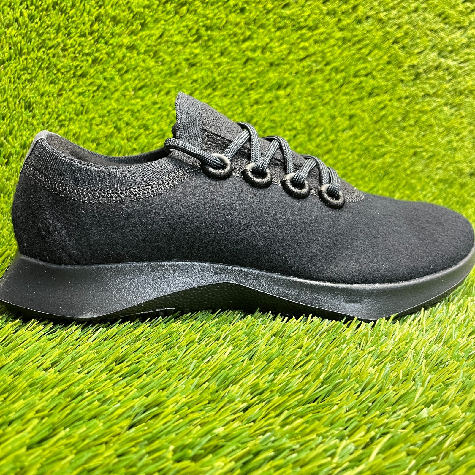 Allbirds Wool Dasher 2 Mizzle Mens Size 10 Black Running Walking Shoes Sneakers