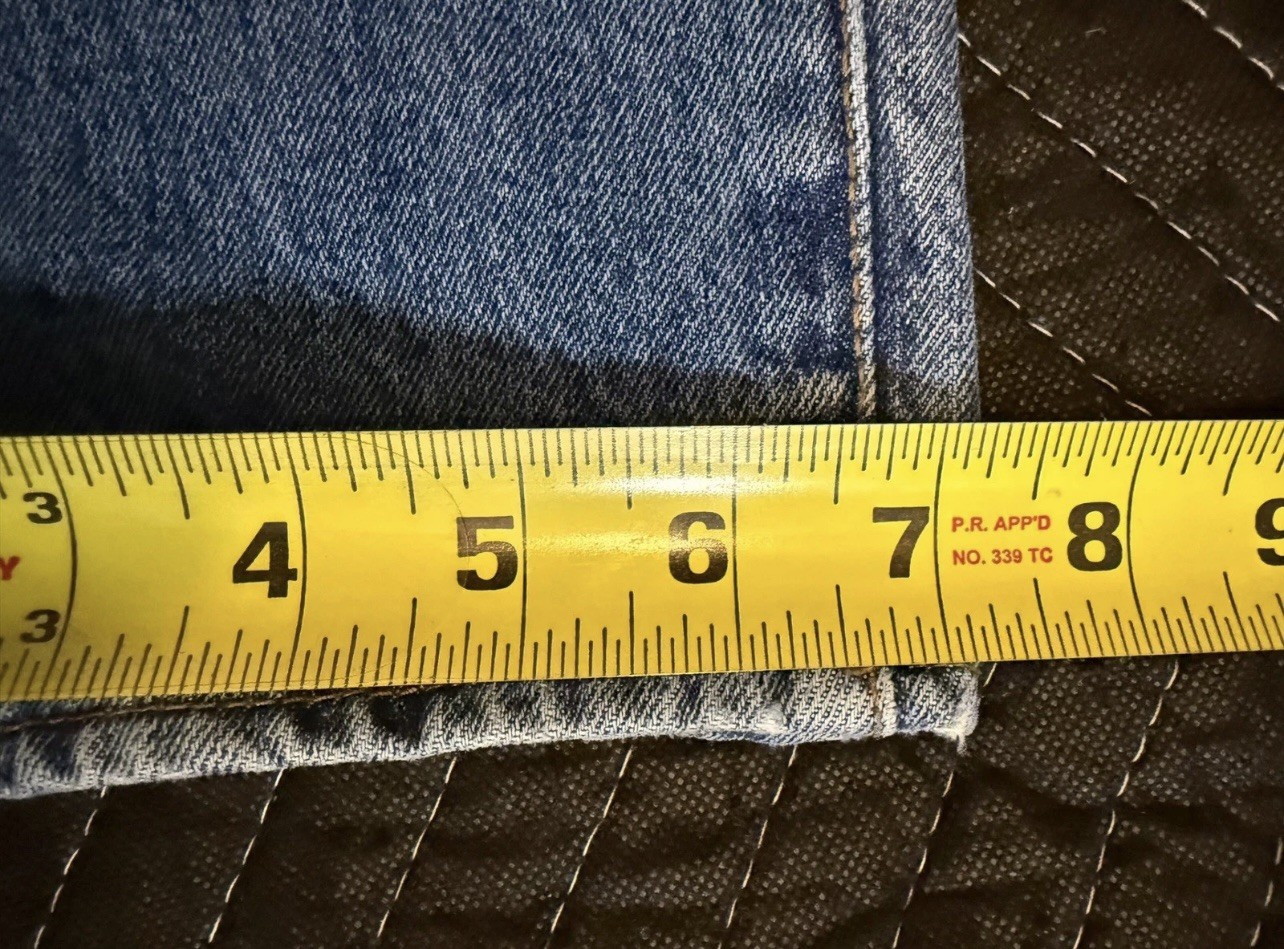 Levi’s 501 Original Fit Jeans Mens 30×30 Medium Wash Button Fly Denim Red Tab