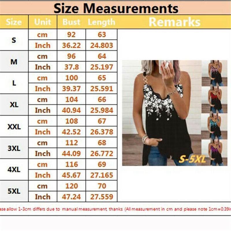 Ladies Tops Shirt Strappy Chain Womens Vest Plus Size Swing Sleeveless