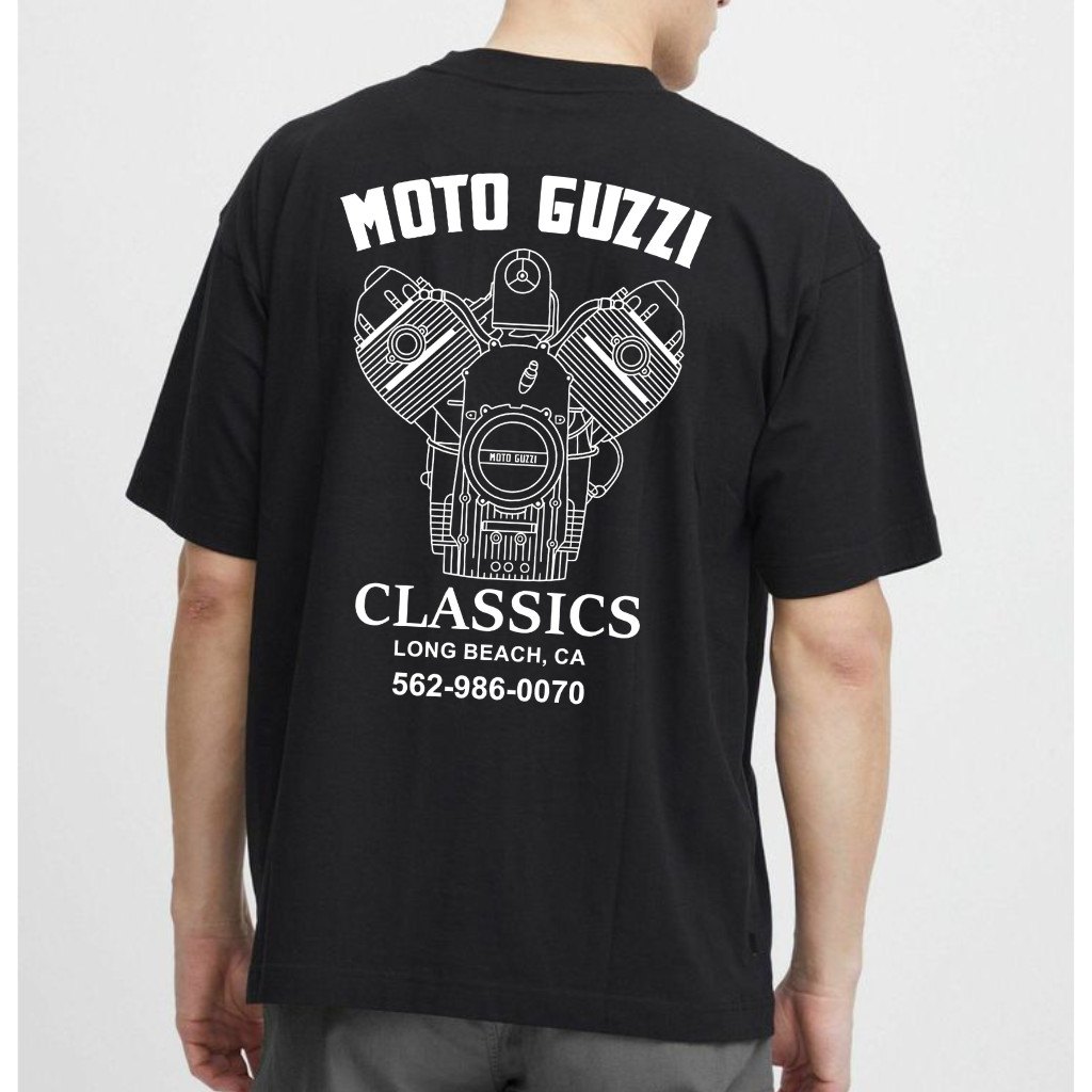 Moto Guzzi Classics Motorcycle Retro Vintage T-Shirt S-5XL