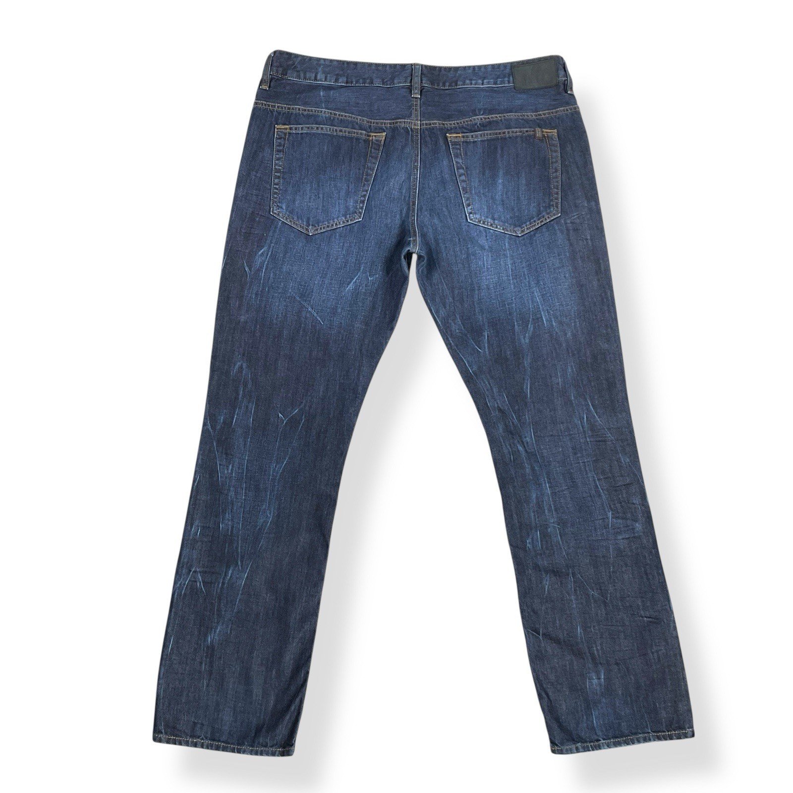 Buffalo by David Bitton Jeans Men 40×32 (ATUAL 39×31) Blue Ash Skinny Cotton