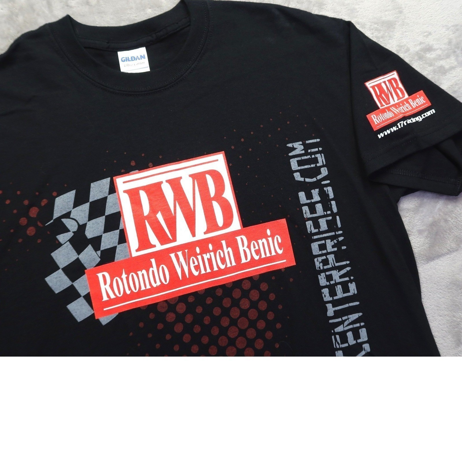 RWB RW Motorsports Racing Rotondo Weirich Benic T Shirt M USAC Extreme Outlaw