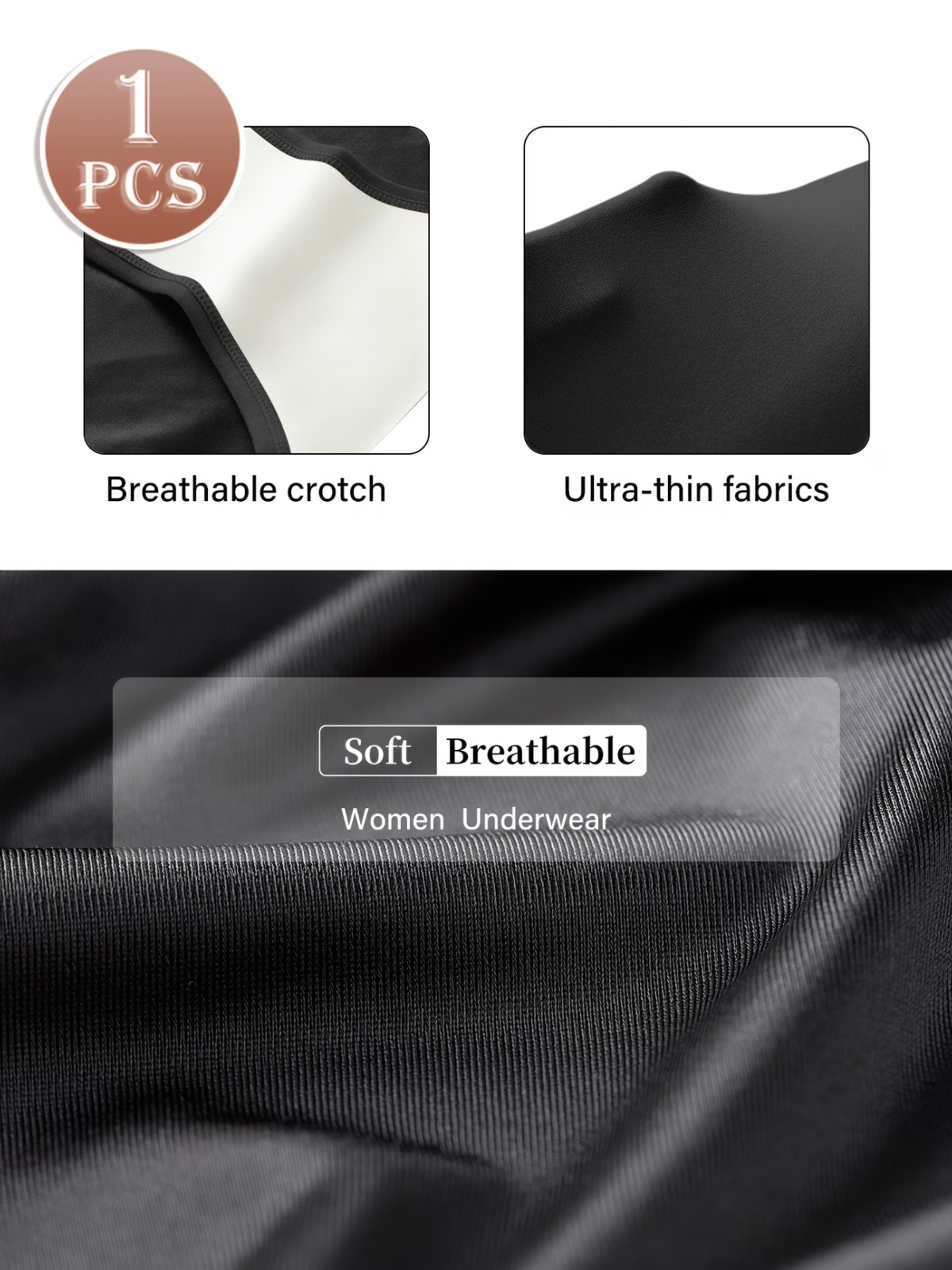 Women’s High Waisted Panties 6 Pack Tummy Control Seamless Shapewear Briefs