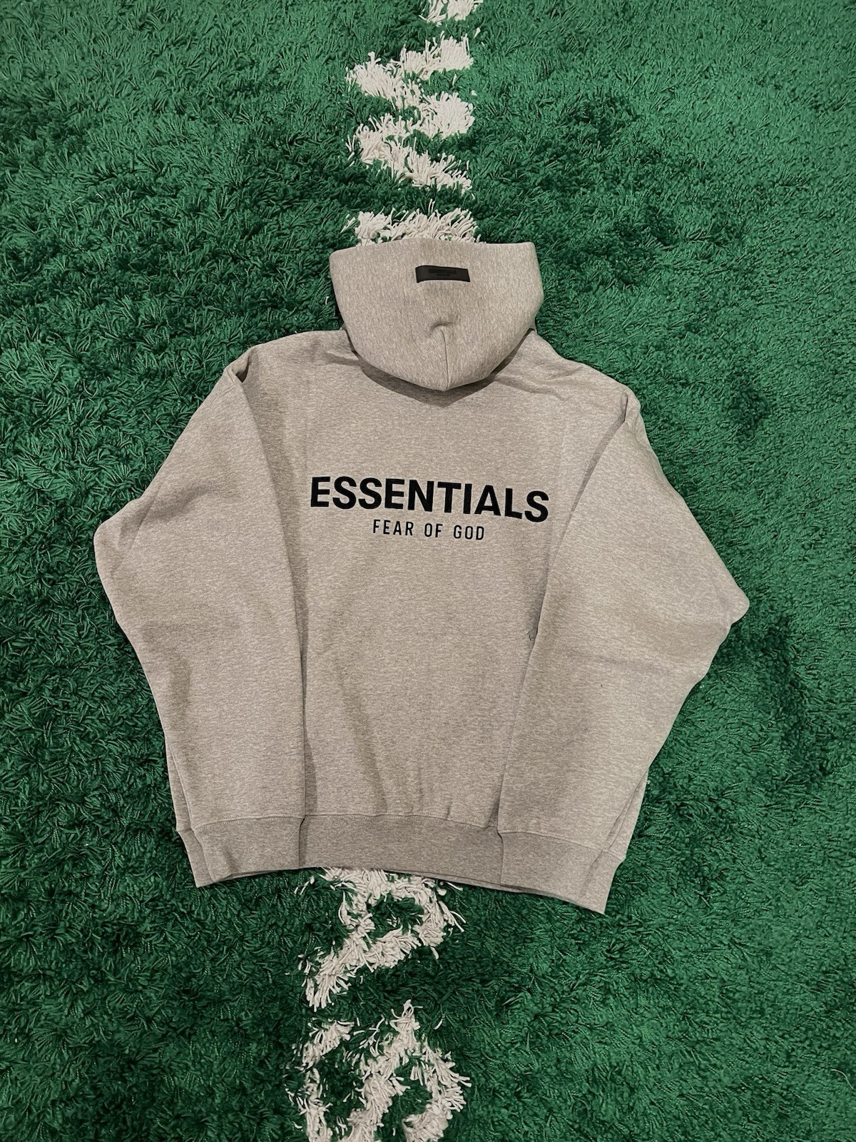 Fear of God Essentials Dark Oatmeal Hoodie size M