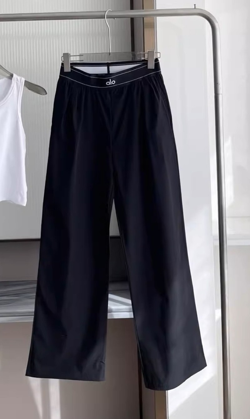 AIo Yoga Women’s Pant Suit Up Trouser Wide Leg Soft Lightweight Casual Sweatpant