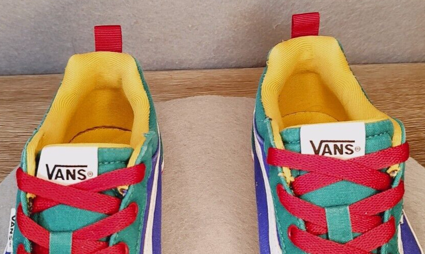 Vans Tennis Shoe 580357 Multicolor Skateboard Sneakers US Sz Men/Youth 4 Women 6