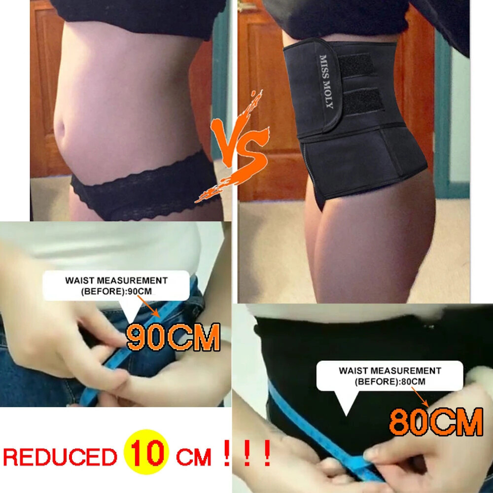 Fajas Neoprene Waist Trainer Weight Loss for Women Sweat Body Shaper Belt Girdle