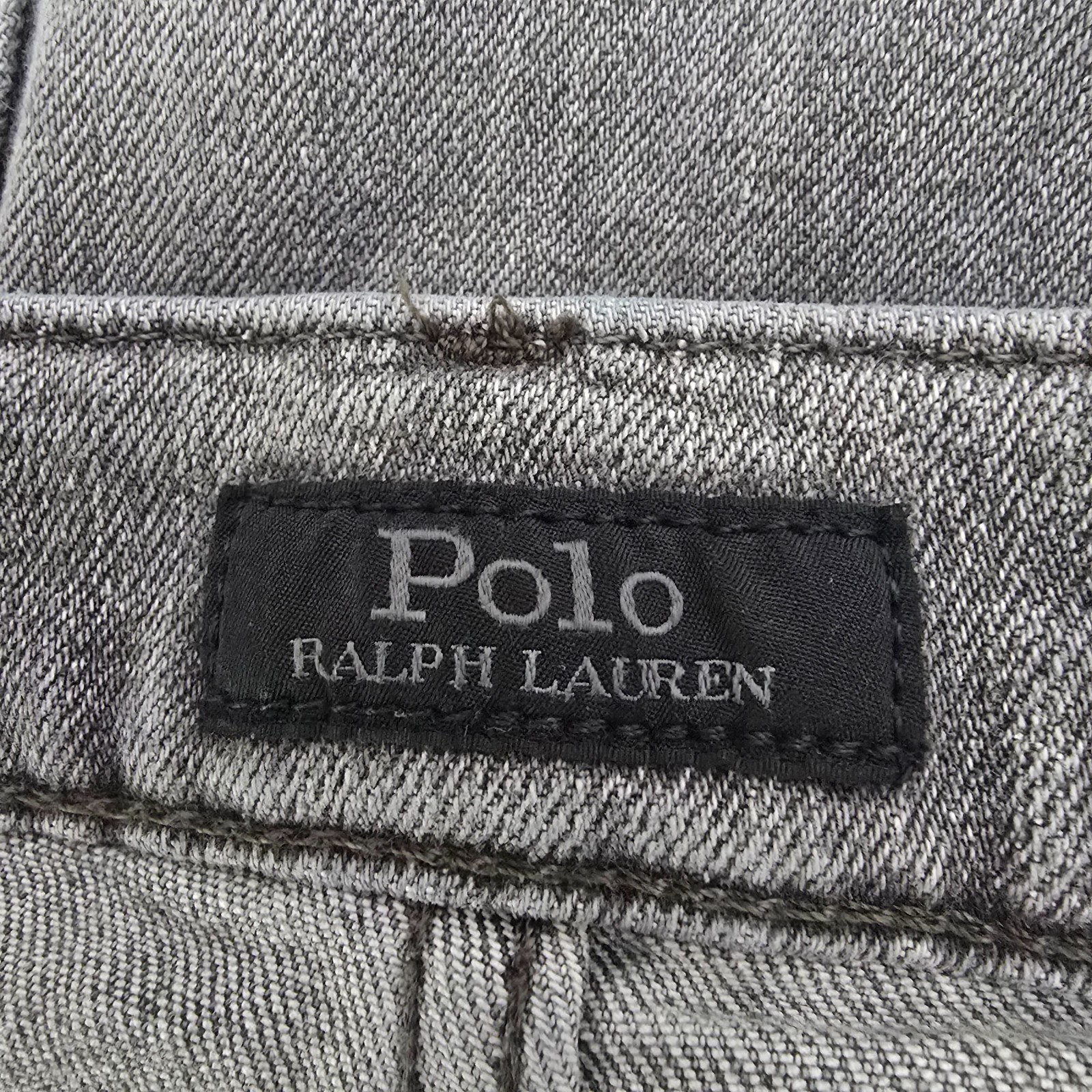 Polo Ralph Lauren Jeans Mens 40×32 Gray The Sullivan Slim Stretch Straight Leg