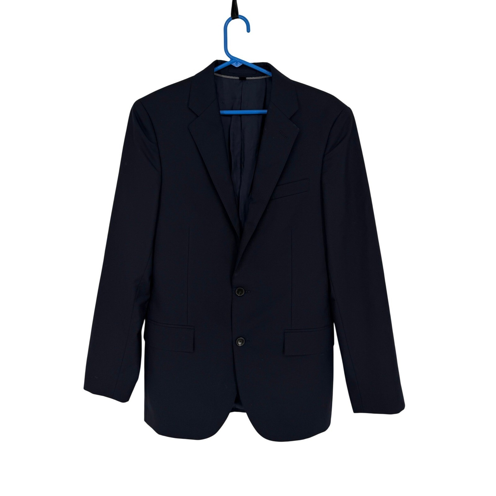 J.Crew Ludlow Slim Fit Suit Jacket Navy Loro Piana Super 120s Wool 38R 28130