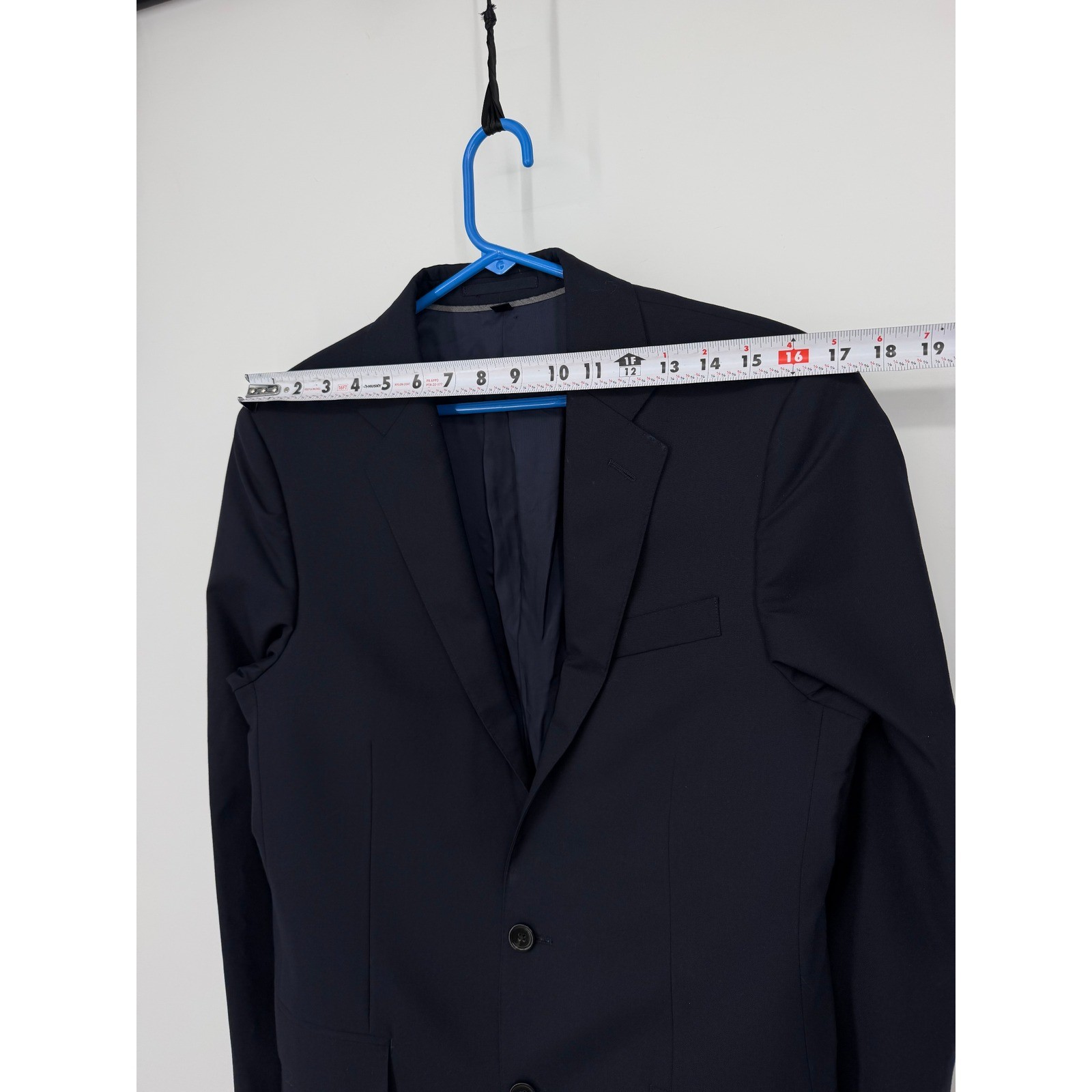 J.Crew Ludlow Slim Fit Suit Jacket Navy Loro Piana Super 120s Wool 38R 28130