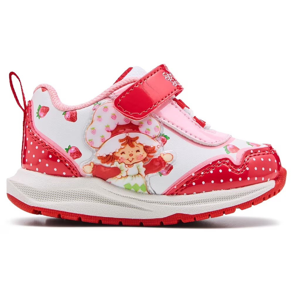 New Strawberry Shortcake Toddler/Little Girl Light-Up Sneaker 7 8 9 10 11 12