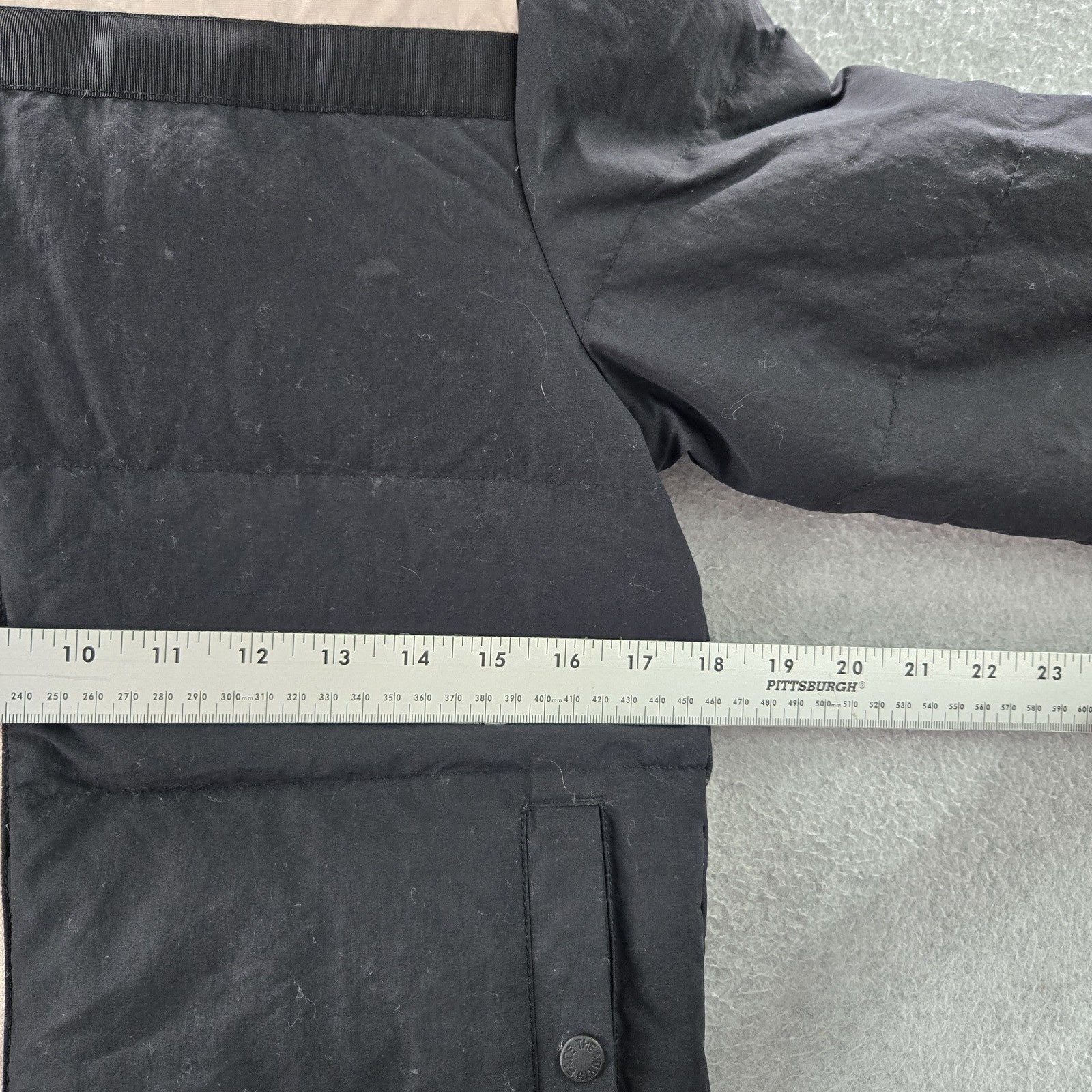 The North Face Boy Jacket M Black Nylon Polyester Colorblock Puffer Down