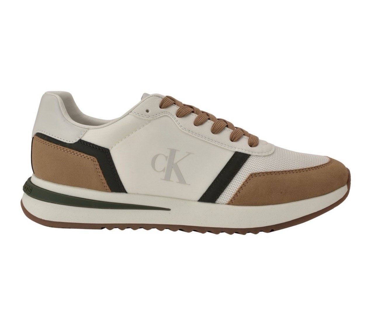 Calvin Klein Picio Men’s Lace-up Boots Medium Natural/White : 10 M
