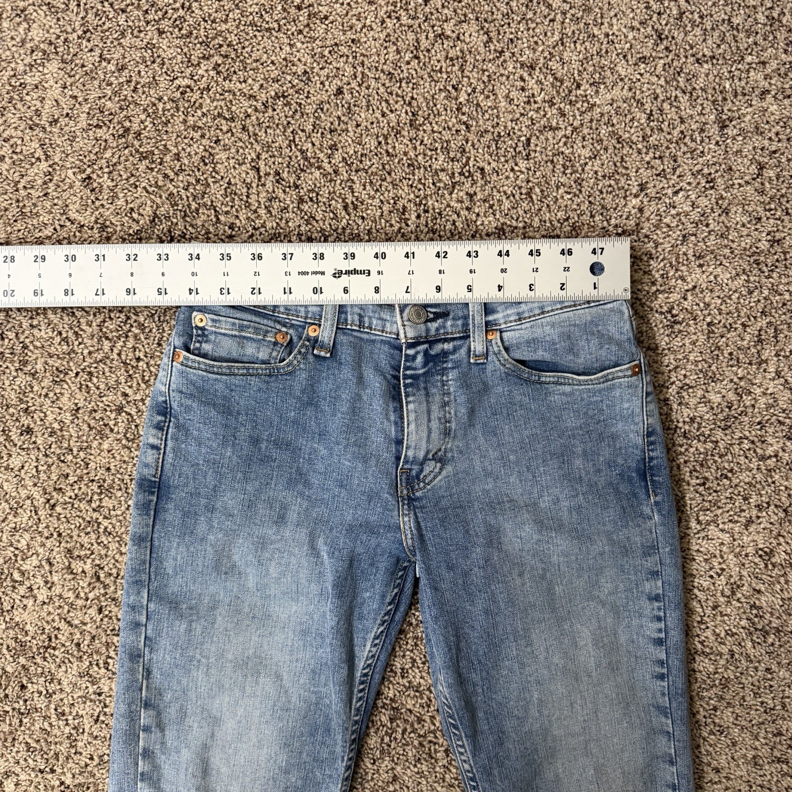 Levi’s 511 Slim Fit Jeans Men’s 29×30 Blue Light Wash Denim Red Tab