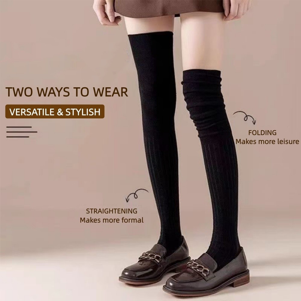 New Girls Ladies Women Thigh High Over the Knee Socks Long Stockings Warm US