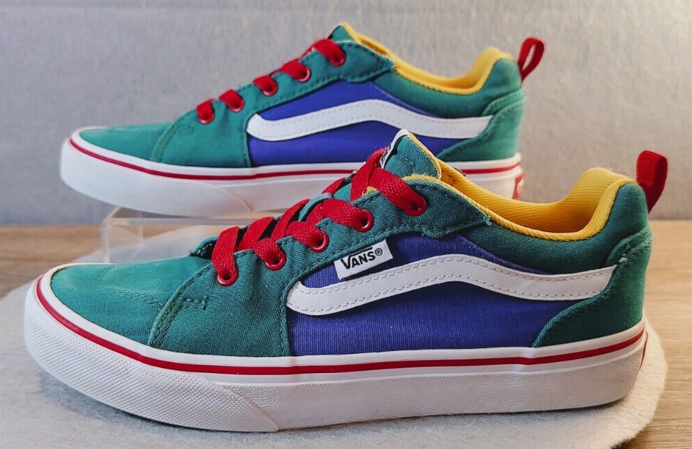 Vans Tennis Shoe 580357 Multicolor Skateboard Sneakers US Sz Men/Youth 4 Women 6