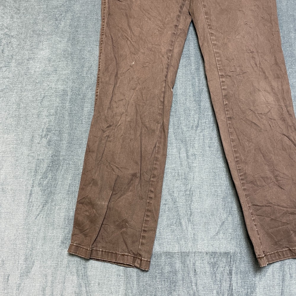 Lee Classic Fit Jeans Mens 31×30 Brown Denim Outdoor Streetwear Straight Leg