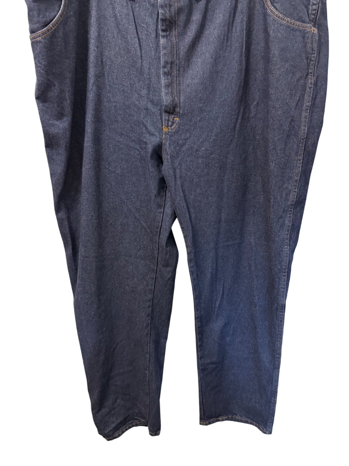 Rustler By Wrangler Mens Regular Fit Jeans 52×32 Blue Denim Jeans. NWT