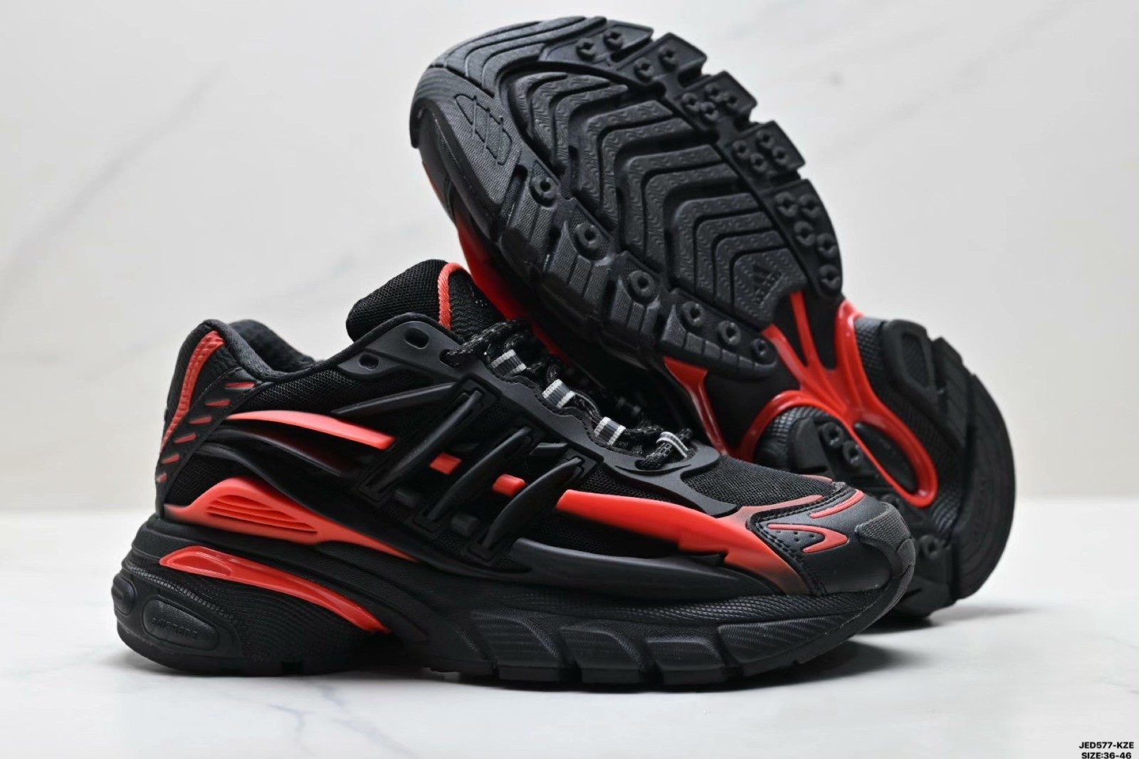 KK3240 Adidas Adistar Jellyfish Black and Red