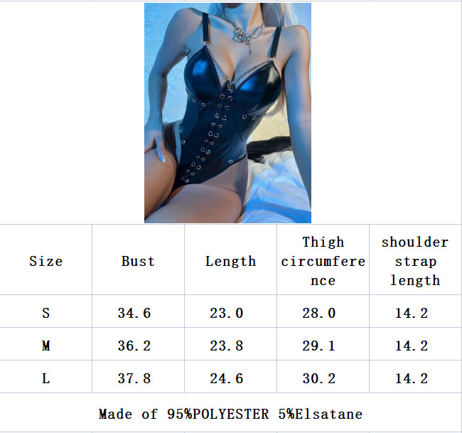 Latex Bodysuit Womens Patent Leather Sexy Lingerie Pornos Suit Catsuit Underwear