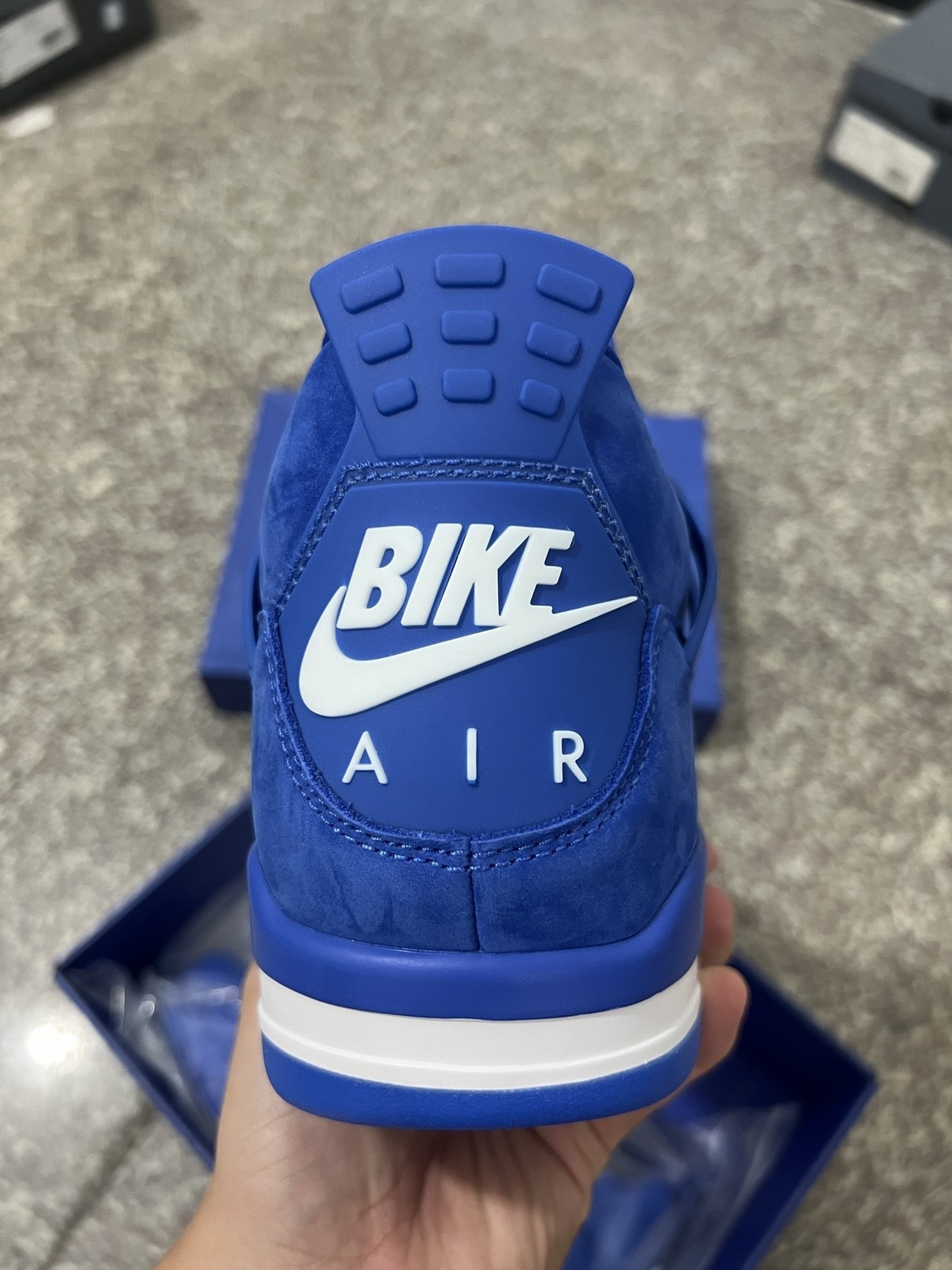AJ 4 Retro OG SP Blue X Nigel Sylvester HF4340-400 Men’s Shoe Sizes 4-13