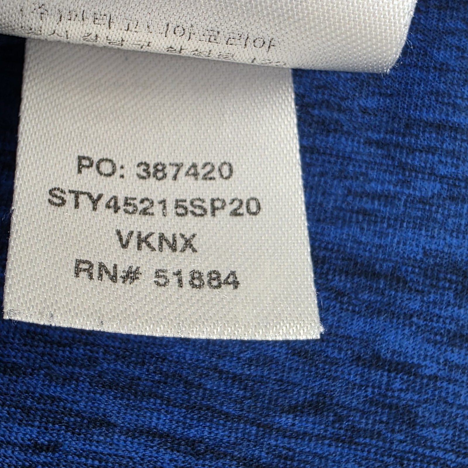 Patagonia Capilene Cool Daily Shirt Mens Large Blue UPF 50+ Stretch Performance