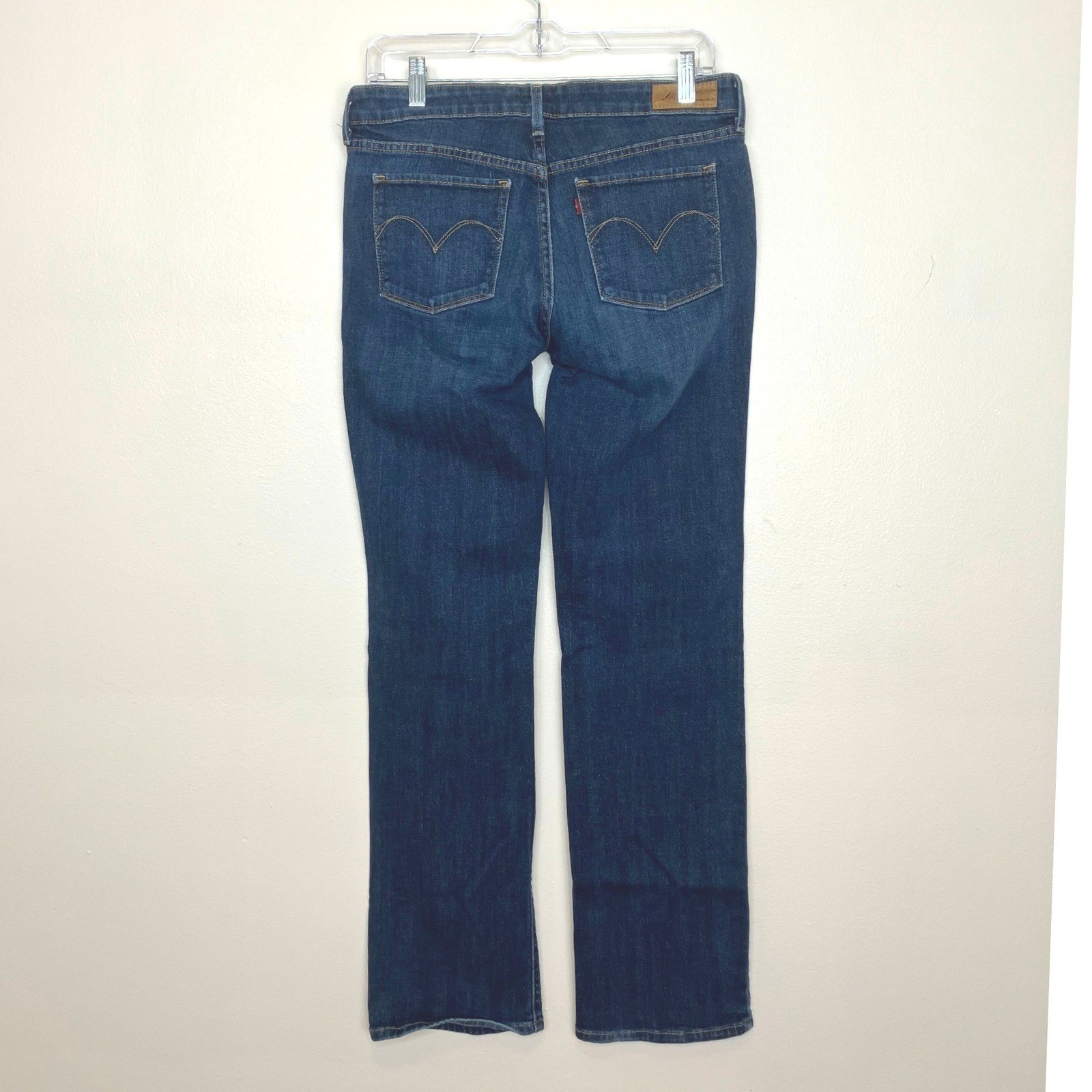 Levi’s Slight Curve Classic Straight Leg Denim Jean Blue Women’s Size 8 Midrise