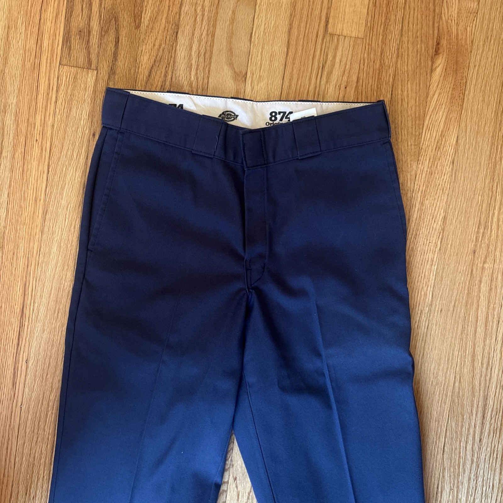 Dickies 874 Pants Men’s 32×30 Navy Blue Straight Leg Chino Skate Workwear
