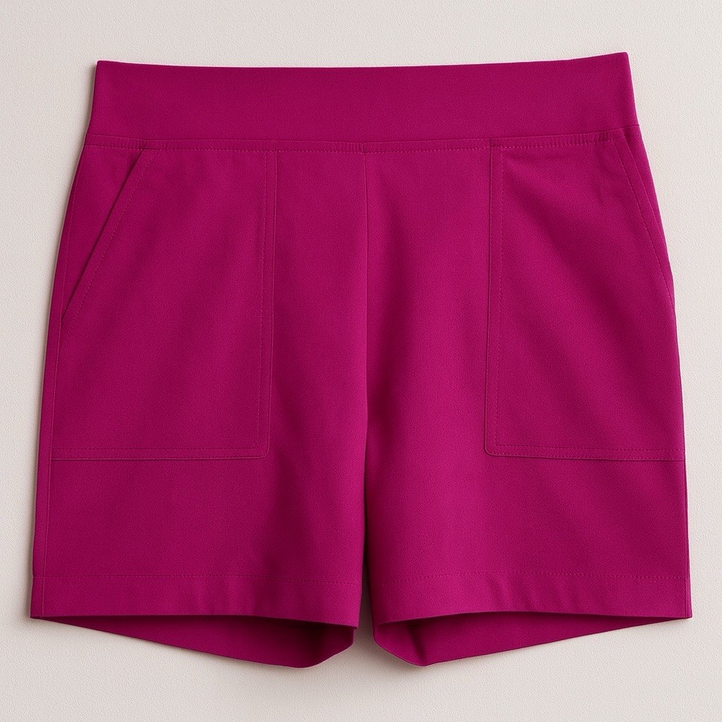 Wildfox Women’s Shorts, Size S, Color Pink, 5” Inseam, Elastic Waist, Pockets..