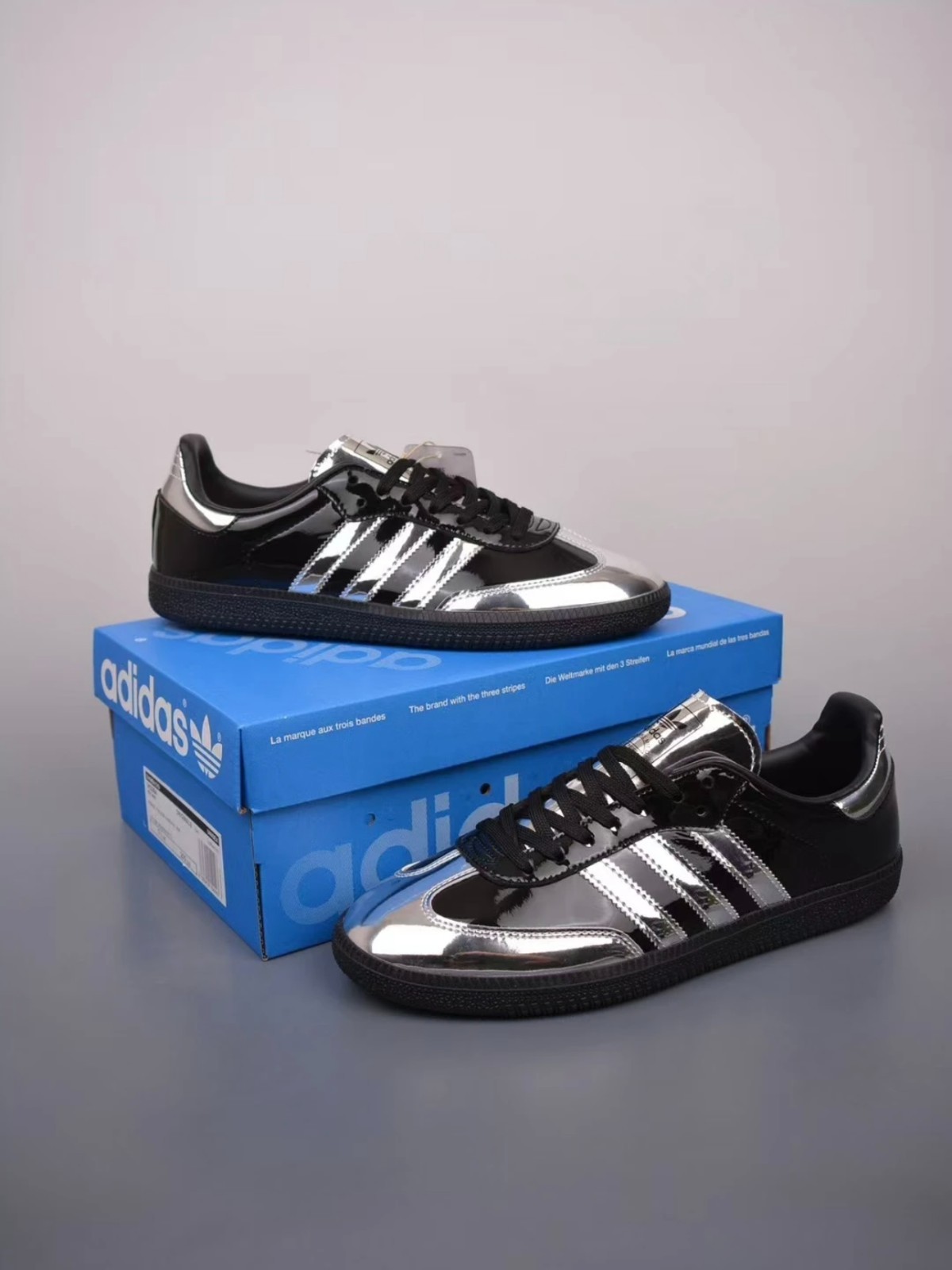 atmos × adidas Originals Samba Tuxedo IH3364