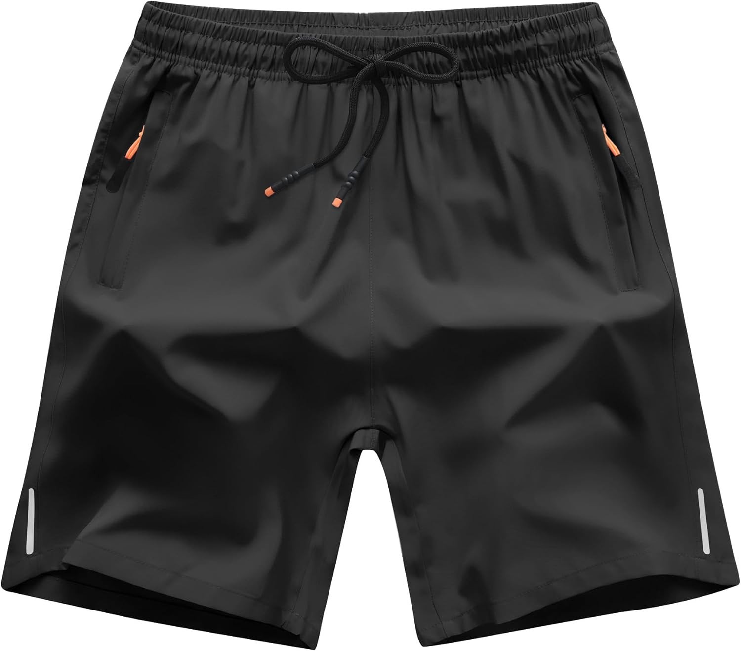 3 Pack Men’s Quick Dry Sports Shorts Black Grey Olive Green Athletic Bottoms