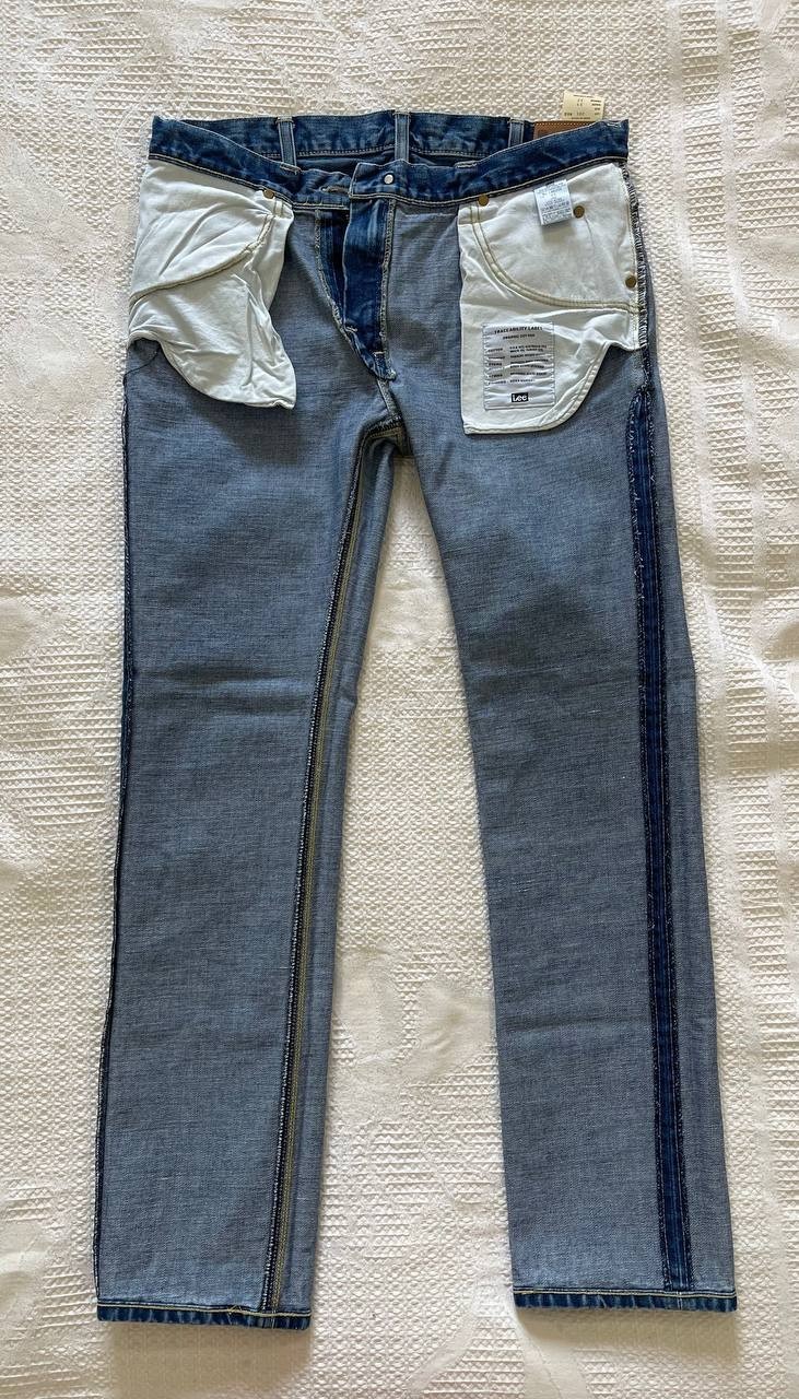 Lee 205 Tight Straight Jeans W33L32 Made in Japan