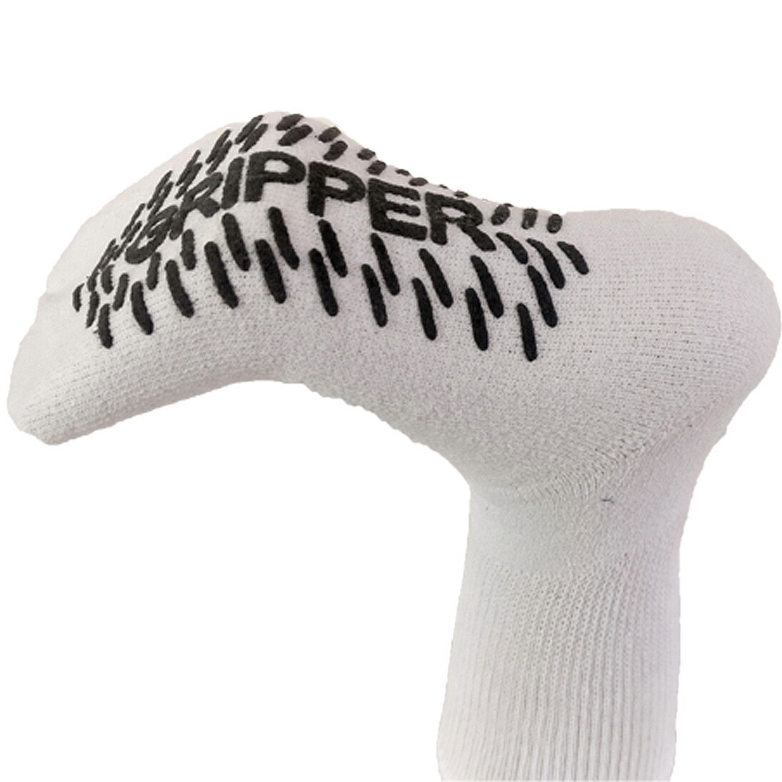 3 PK Mens Non-slip Anti Skid Grip Cotton Crew Non Slip Diabetic Hospital Socks