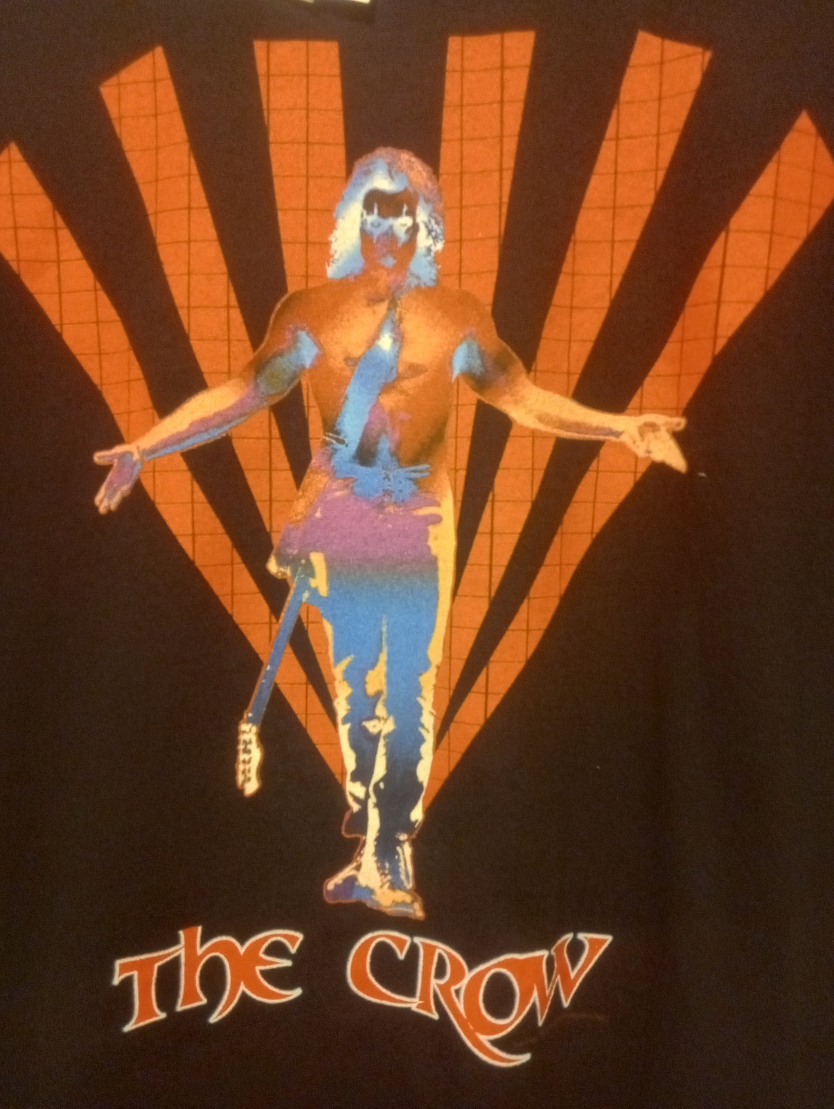 2004 New Vintage The Crow T Shirt Men’s XL Black Tee Brandon Lee Eric Draven