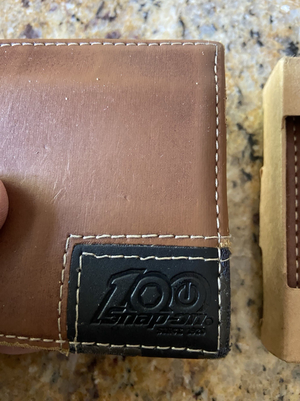Snap-On 100th Anniversary Brown Wallet