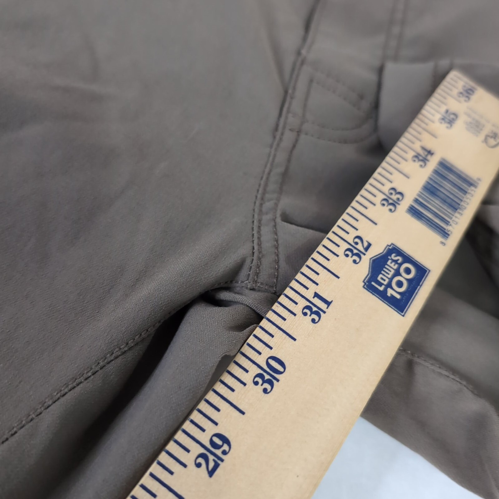Prana Mens Sz 38 Slim Fit Stretch Nylon Polyester Cargo Pants Green
