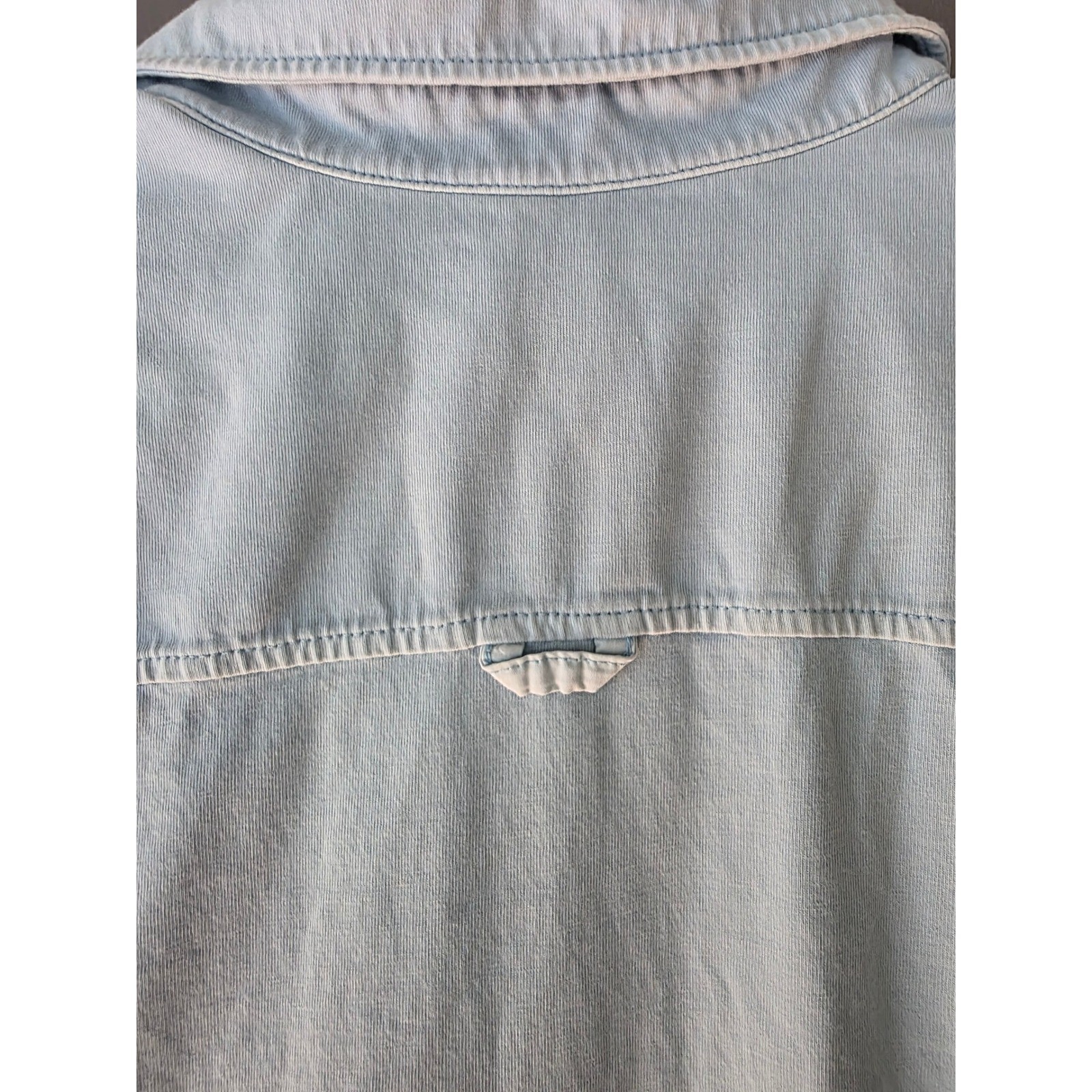 Tommy Bahama Relax Mens Polo Shirt Light Blue Short Sleeve Marlin Logo Pique