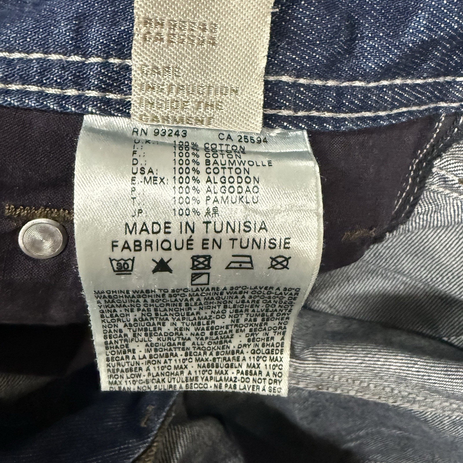 Diesel LARKEE Jeans Men 29×32 Blue Straight Leg Heavy Faded Wash DNA Denim 0880E
