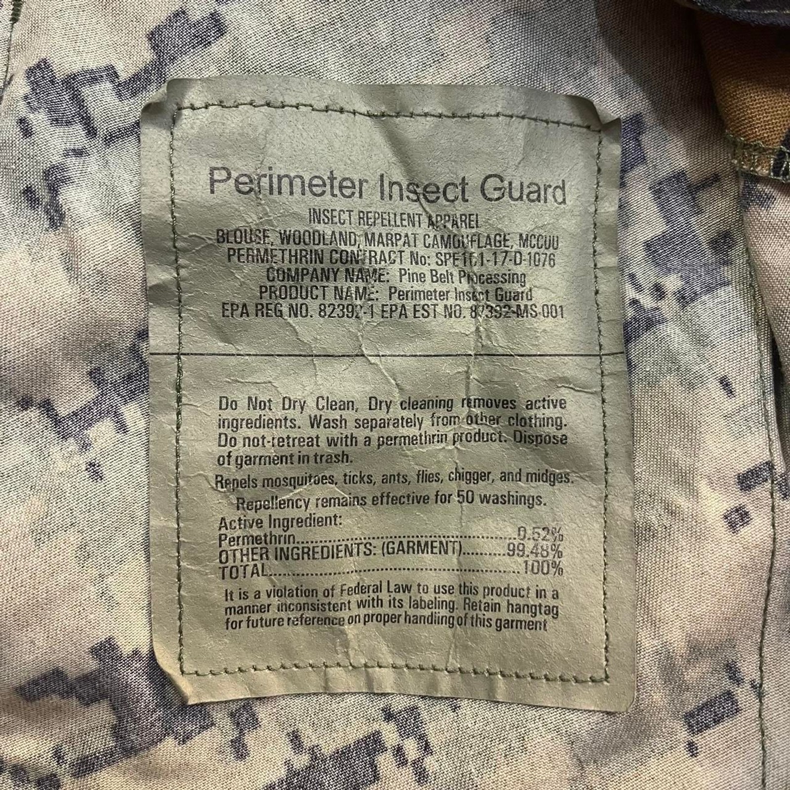 USMC MARPAT Digital Camo Combat Jacket Medium Military Gorpcore Utility
