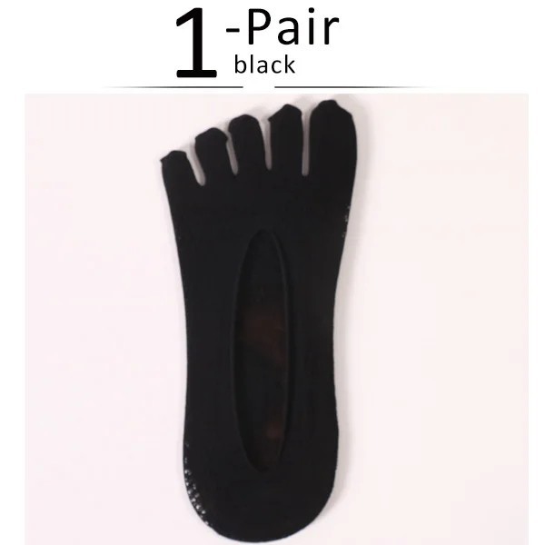 Mens 5 Toe Socks Invisible No Show Breathable Thin Non Slip Ankle Socks UK