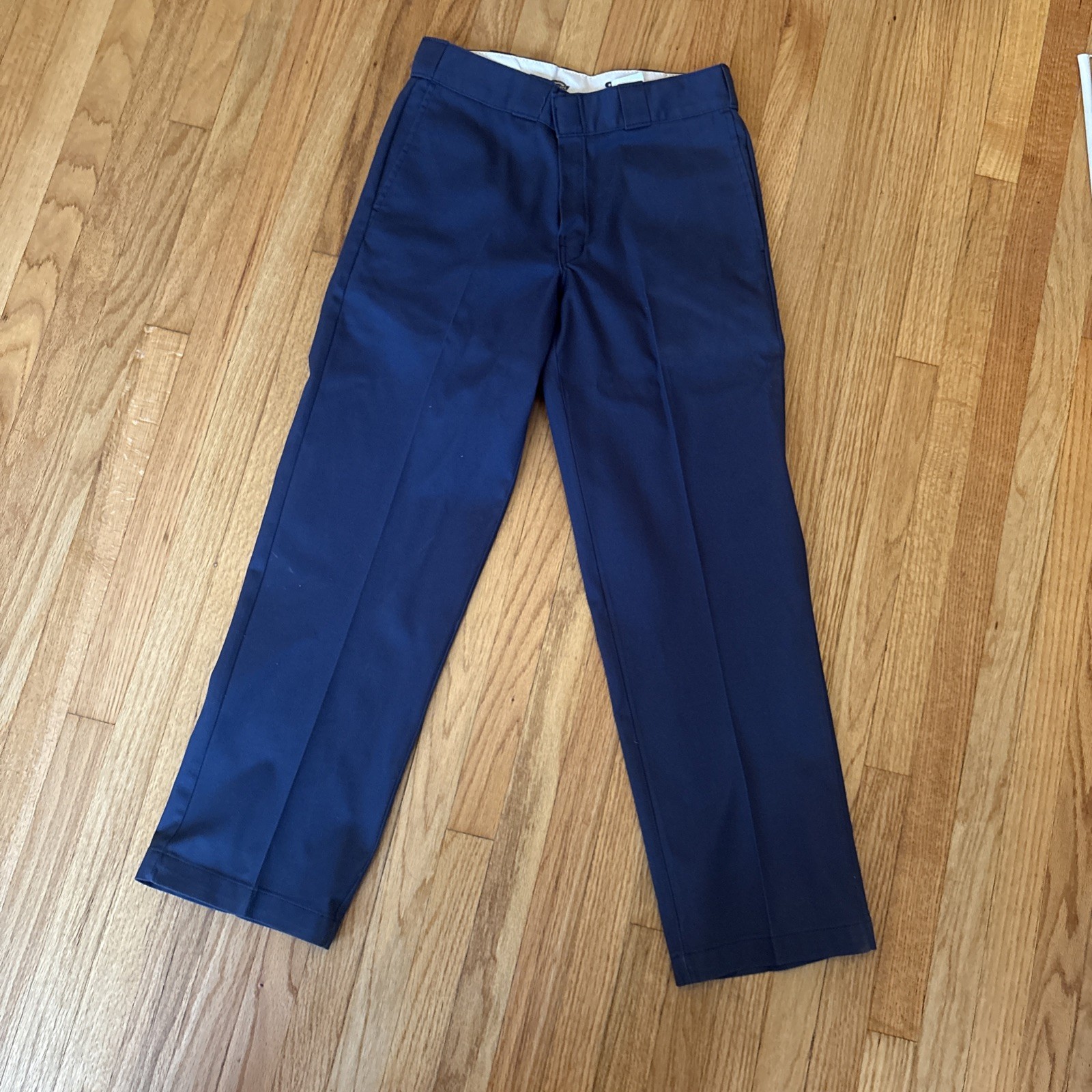 Dickies 874 Pants Men’s 32×30 Navy Blue Straight Leg Chino Skate Workwear