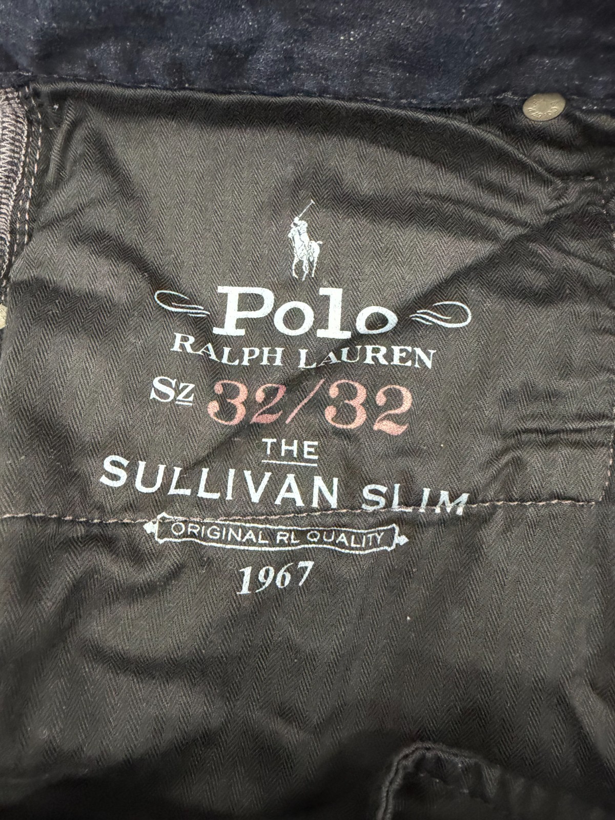 Polo Ralph Lauren The Sullivan Slim Jeans Men’s 32×32 Blue Denim