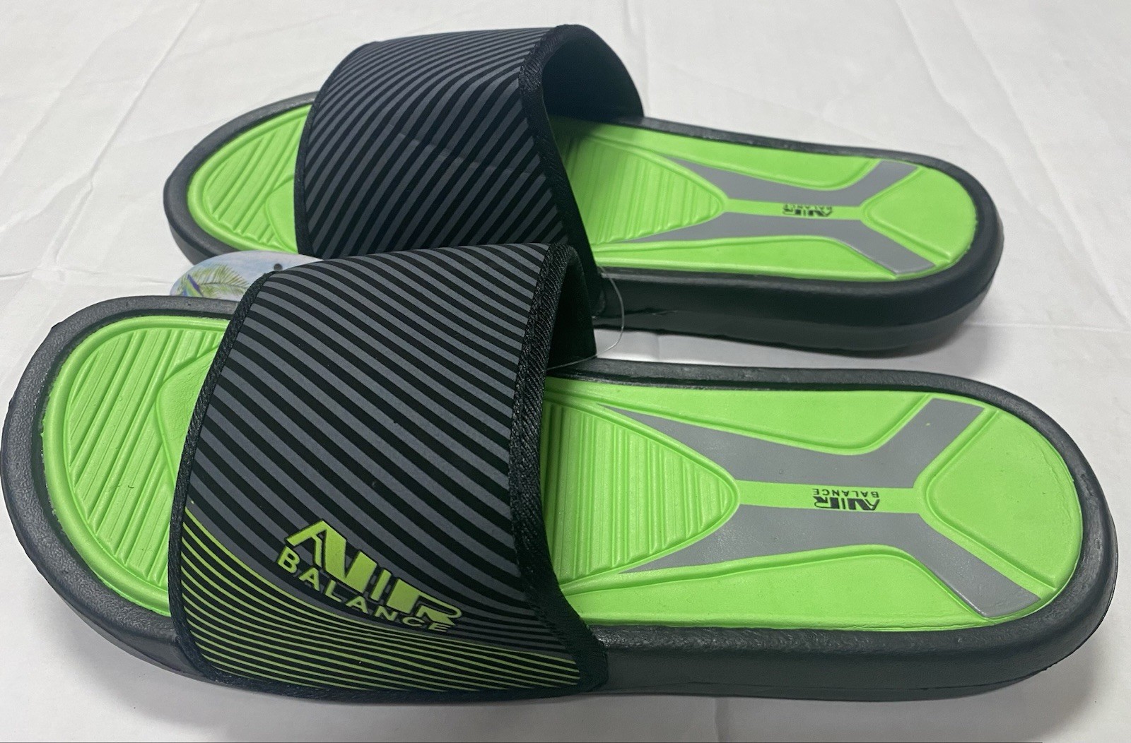 Air Balance Flip Flops Slide On Sandals Men’s Size 8 9 10 11 12 13 New With Tags