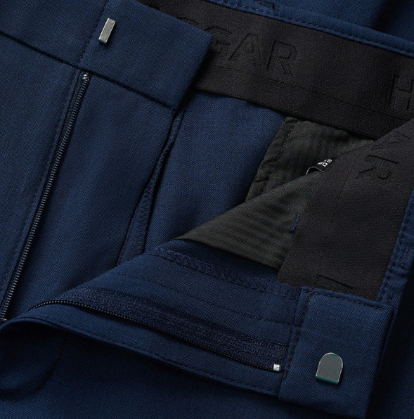 Haggar Men Flex Waistband Dress Pant Trousers Black Blue 34×29 34×30 38×30 30×29