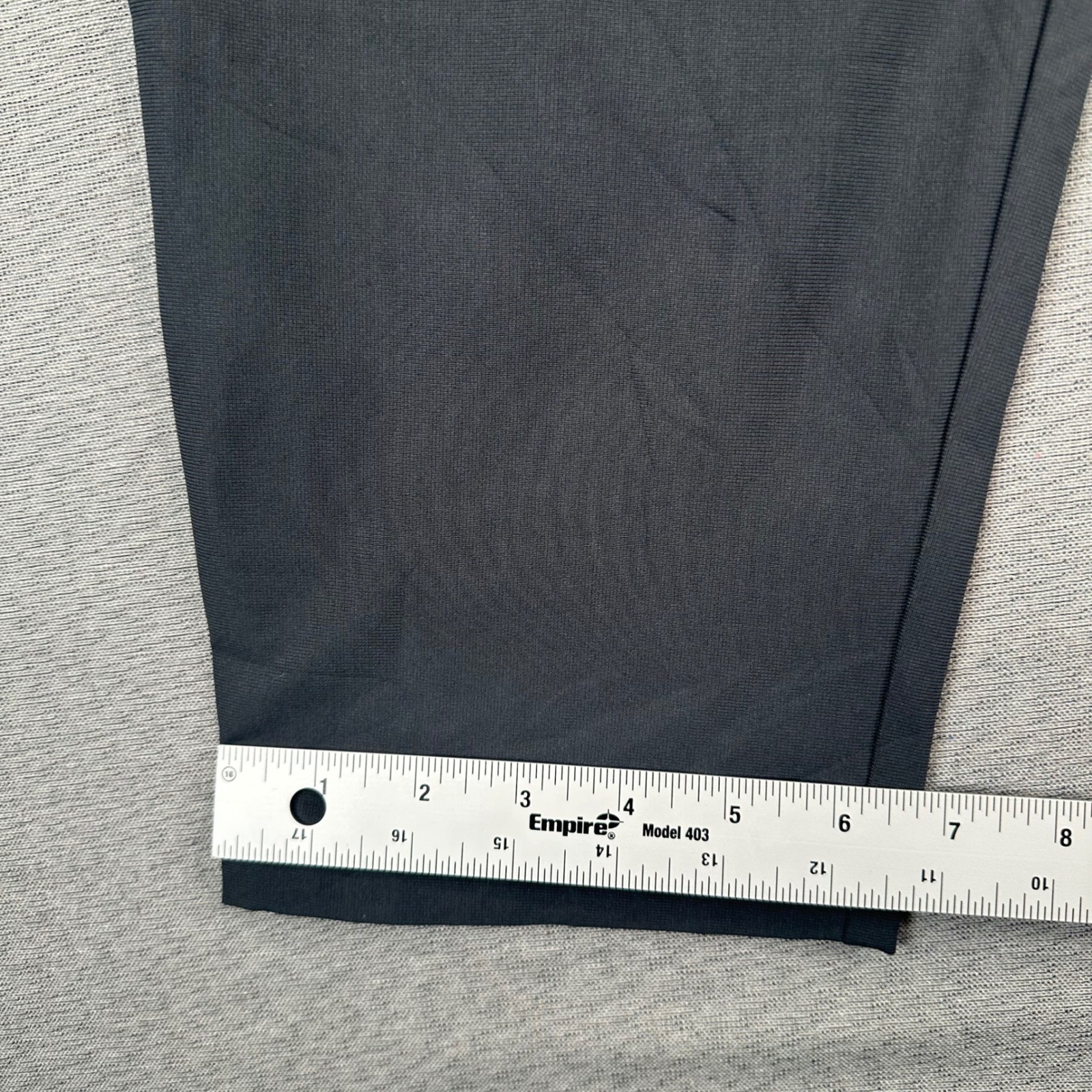 VRST Limitless Pants Mens XL Slim Taper Gray Sorona Stretch Drawstring Zip