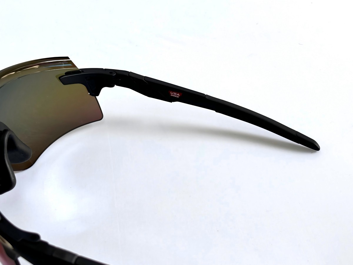 New Oakley Encoder Blue Black/Prizm Green Mirror Sunglasses for Outdoor Biking